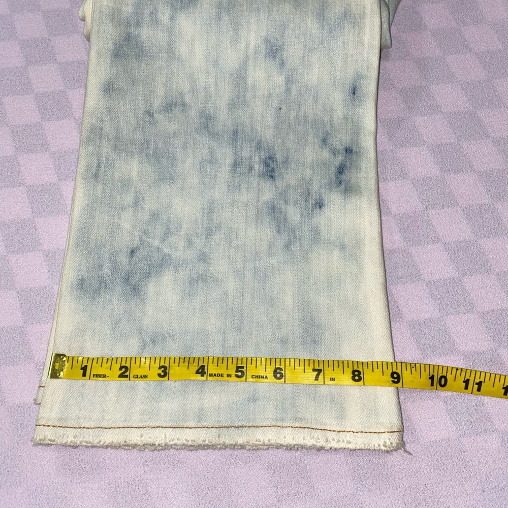 7 for all Mankind Ripped Jeans Ripped Patch Look - Picture 8 of 9